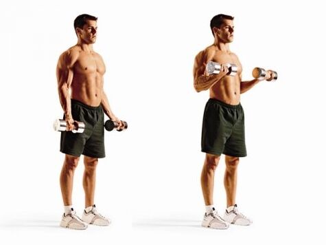 bicepsové kadeře pro hubnutí