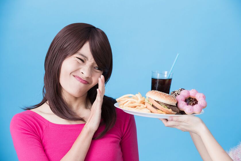 vyhýbání se nezdravým jídlům na ne-keto dietě