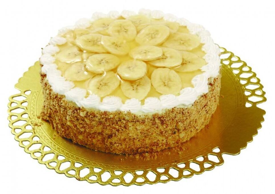 banánový dort při pankreatitidě