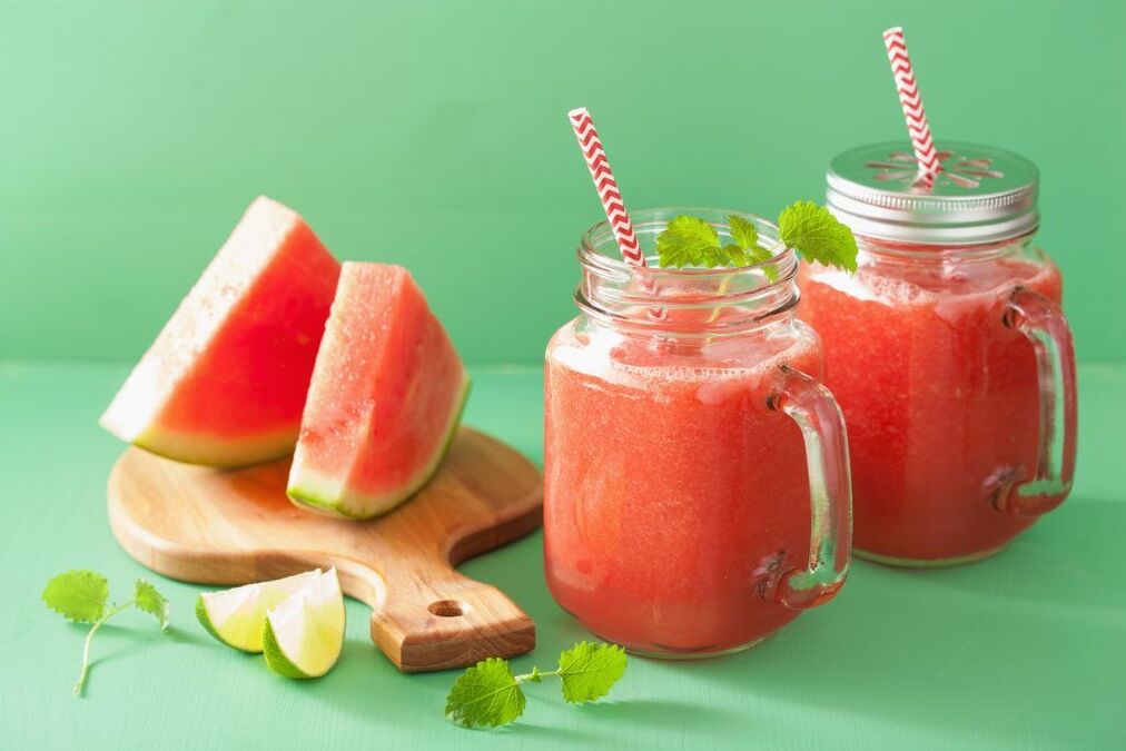 smoothie na hubnutí melounu
